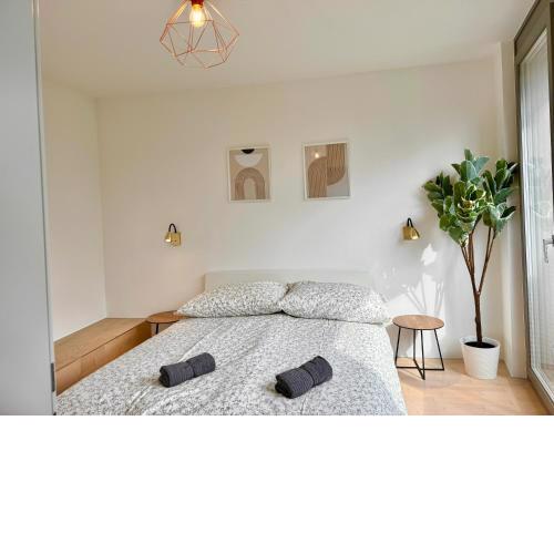 Modern 3 Bedroom Apartment with Free Parking