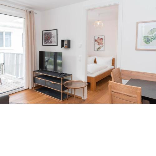Modern apartment with big balcony near city center