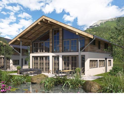 New chalet with garden and private sauna