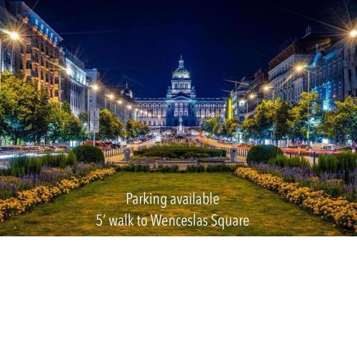 New town Prague 5’ walk to Wenceslas Square