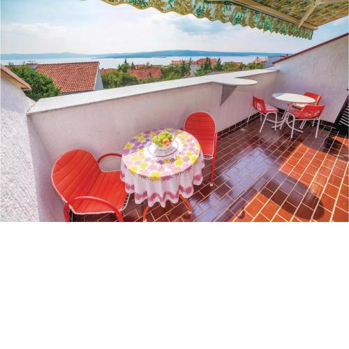 Nice Apartment In Crikvenica With House Sea View