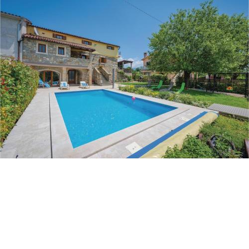 Nice Home In Krsan With Outdoor Swimming Pool