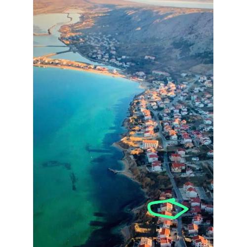 PAG directly at the beach