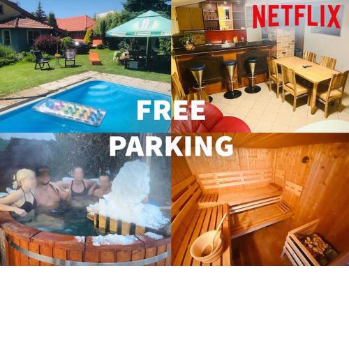 Party/Wellness House Pool/Hot tub/Sauna