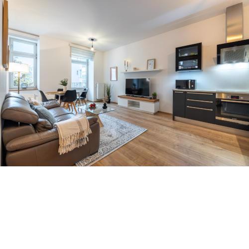 Peaceful & Cozy Living in Vyšehrad with a Balcony