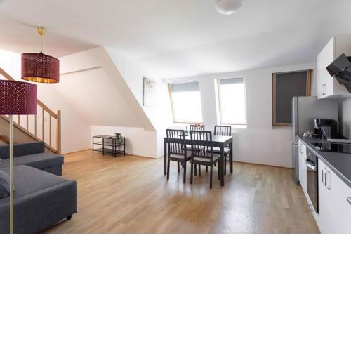 Penthouse bei Schönbrunn mit Dachterasse! N44