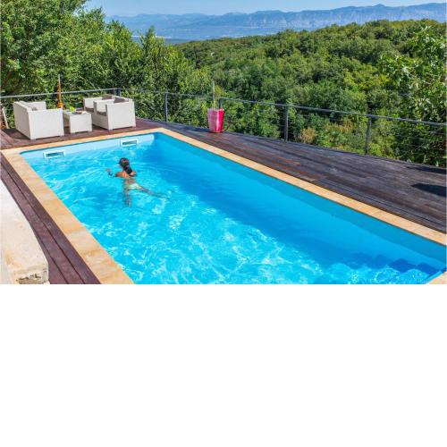 Pet Friendly Home In Dobrinj With House Sea View