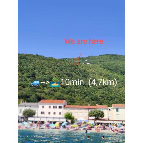 Počitniška hiša Morski pogled