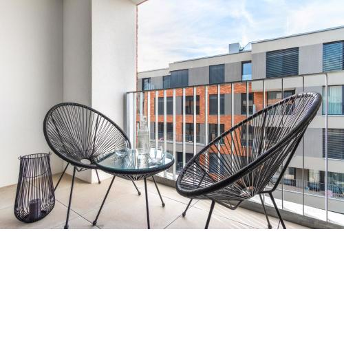 Premium Balcony Apartments by Prague Days