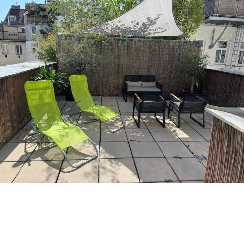 Relax auf der Terrasse in Wien