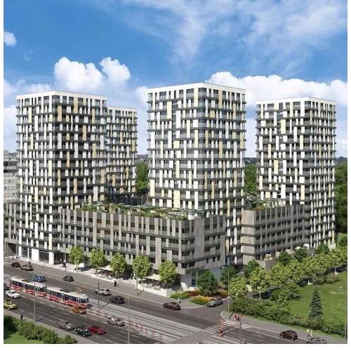 Residence Garden Tower - 8 min do centra, garaz