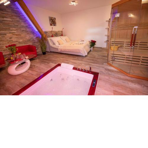 Romantický wellness suite hotel Heinz