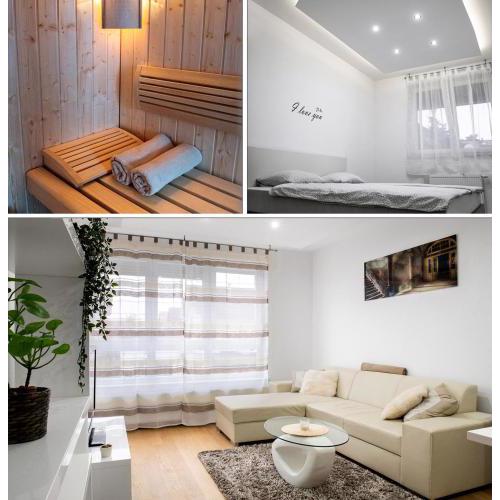 Sauna - Flexible SelfCheckIns 6 - Zagreb - Garage - Electric vehicle ccharger - Loggia - New - Luxury - Apartments Repinc 6