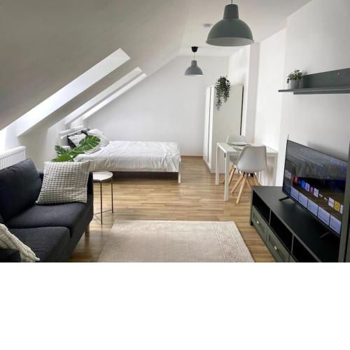 Schönes DG-Apartment mit Terrasse