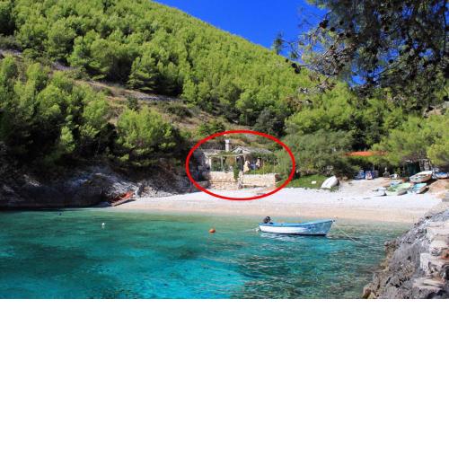 Secluded fisherman's cottage Cove Bratinja Luka, Korcula - 11653