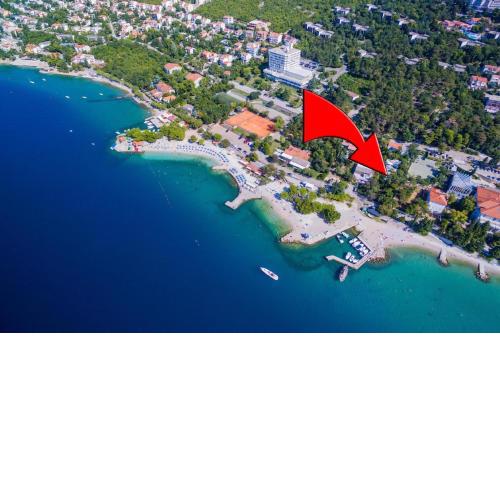 Studio für 2 Personen ca 19 qm in Crikvenica, Kvarner Bucht Crikvenica und Umgebung