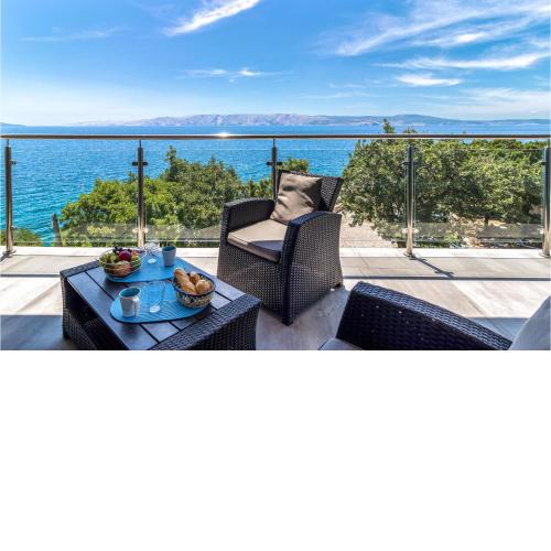 Stunning Apartment In Povile With House Sea View
