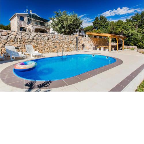 Stunning Home In Krk With House Sea View