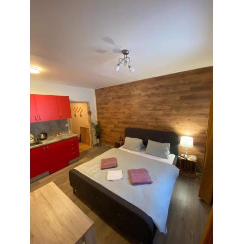 Terasy Apartmán se saunou