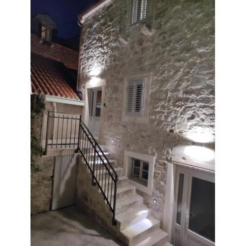 The center of Split, renovated stone house