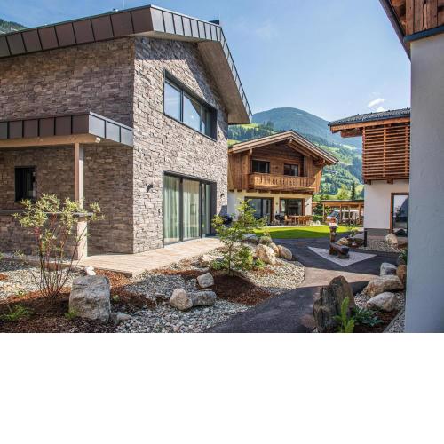 The village chalet stone house