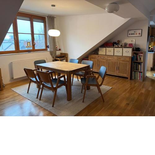 Top floor with city view