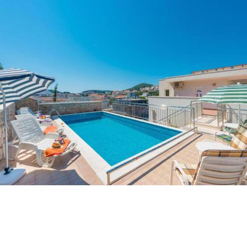 Villa Borna Apartments - Deluxe Two Bedroom Apartment with Terrace and Sea View - br 8