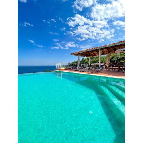 VILLA LOVRAN - 150m to the beach - infinity pool - incredible sea view - fitness room
