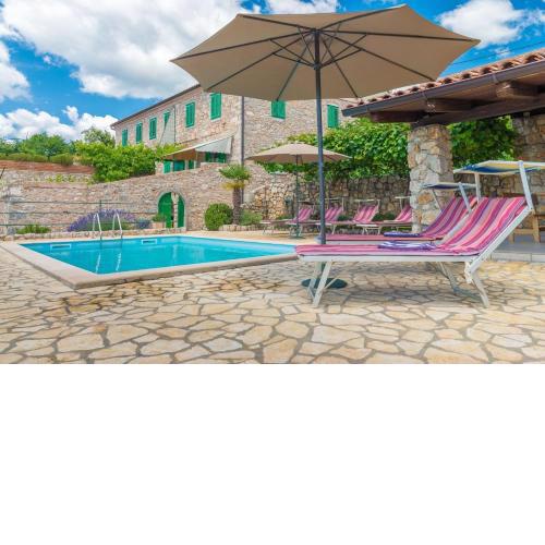 Villa Milka mit Pool für 2 Personen und 2 Kinder