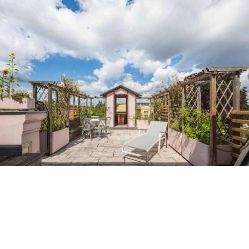 Whirlpool , Dachterrasse , Wienblick , zwei Etagen